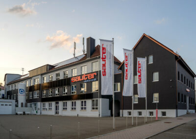 Unternehmensgebäude von Sauter Elektronik in Meßstetten