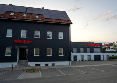 Unternehmensgebäude von Sauter Elektronik in Meßstetten