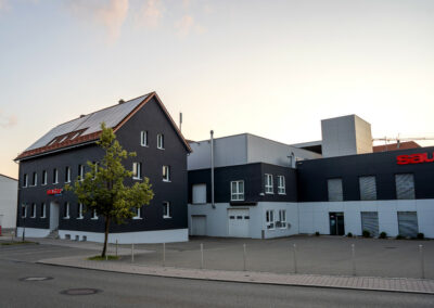 Unternehmensgebäude von Sauter Elektronik in Meßstetten